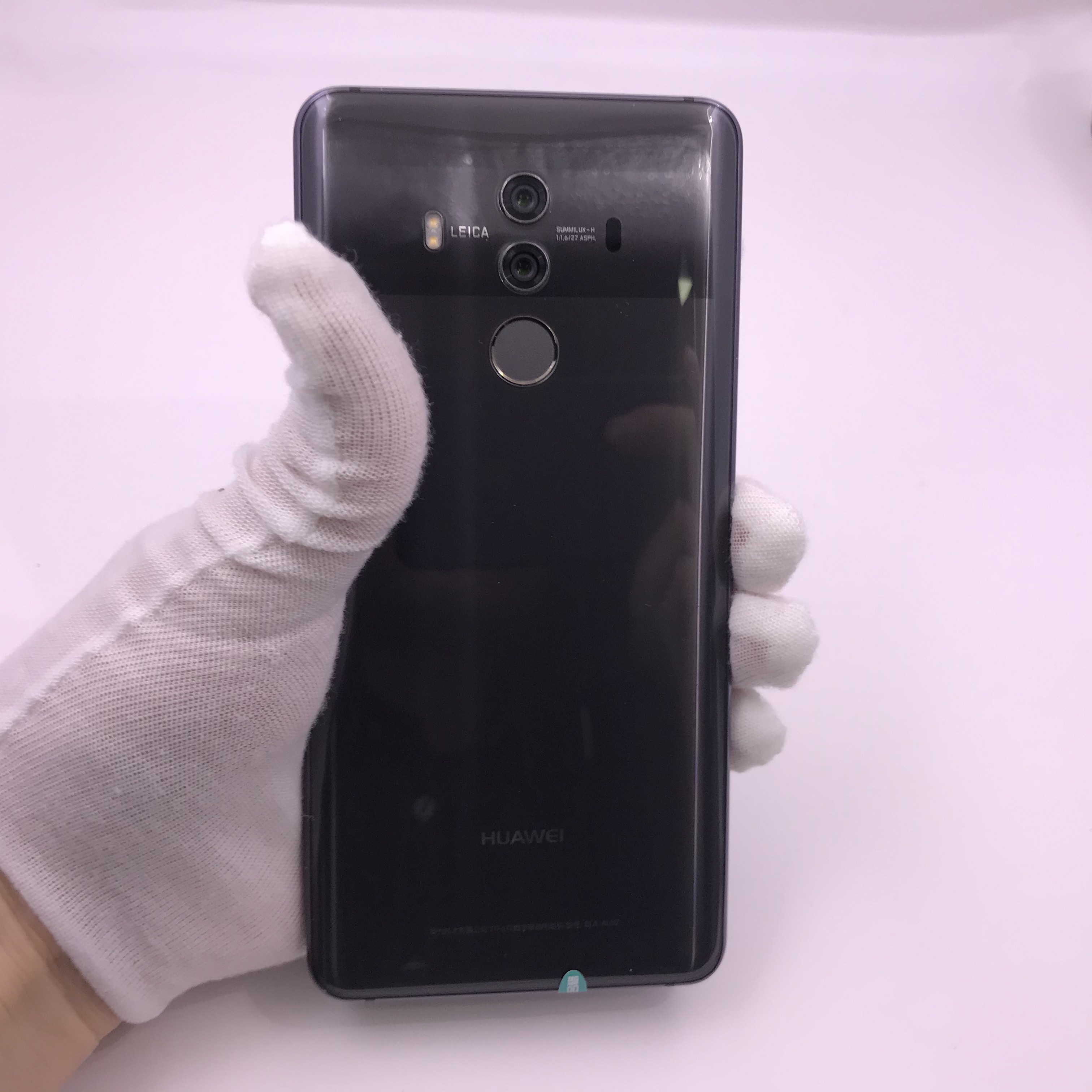 官方质检8成新及以下 国行 6g/64g 黑色 4g全网通 华为 mate10 pro
