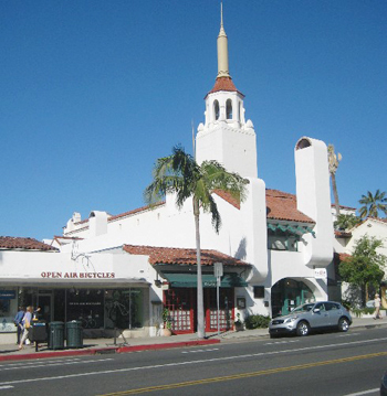 利福尼亚州的圣塔芭芭拉市,也称圣巴巴拉或圣塔巴巴拉(santabarbara)