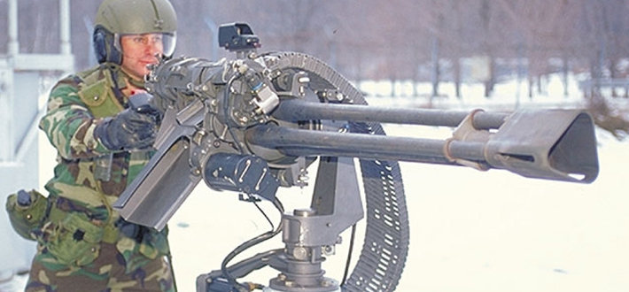 是由美国通用电气开发,目前由通用动力制造的电力驱动加特林式机枪