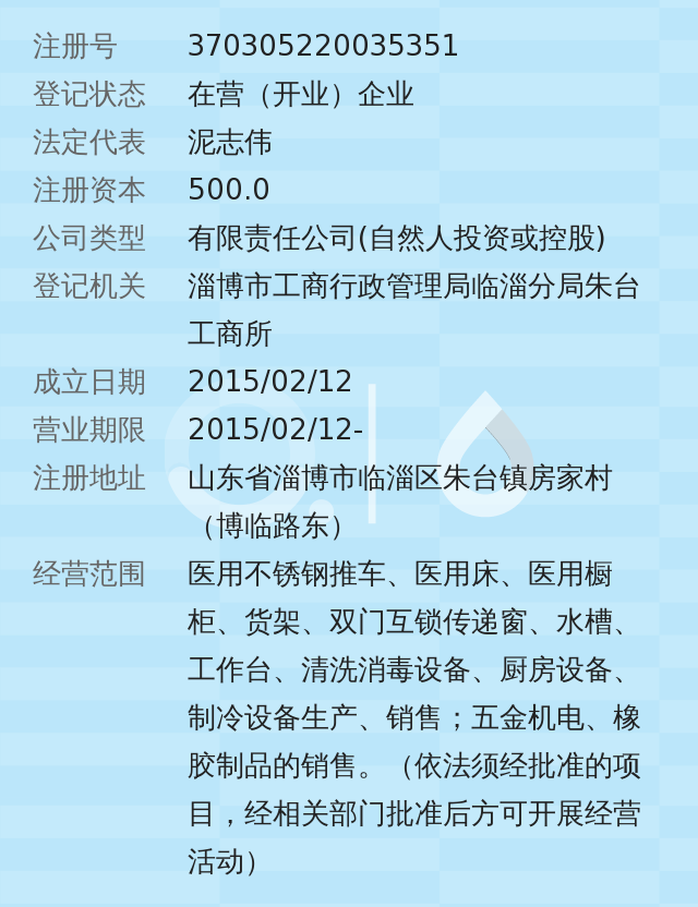 淄博国美医疗设备有限公司