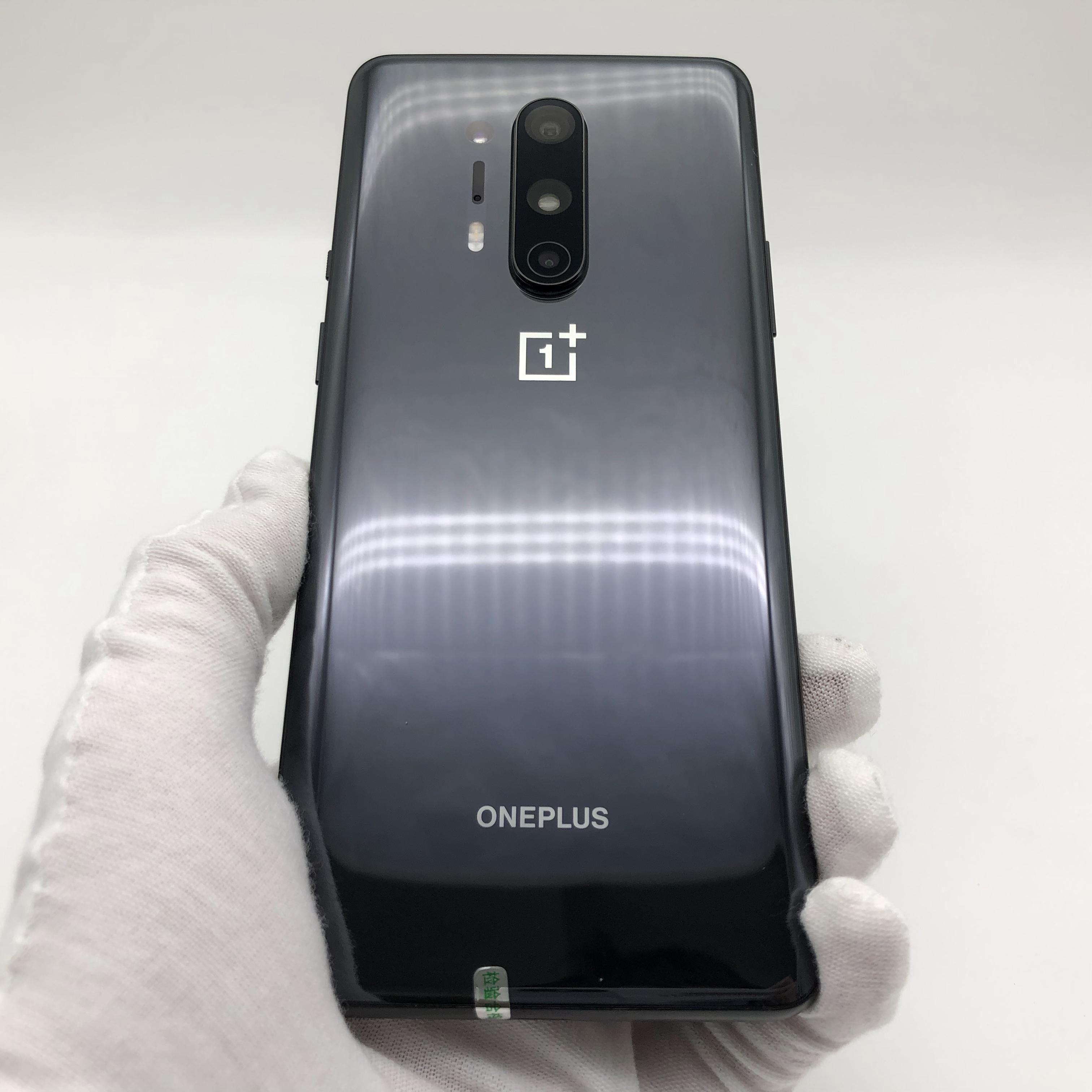 官方质检8成新及以下 5g全网通 黑镜 12g/256g 国行 一加 一加 8 pro