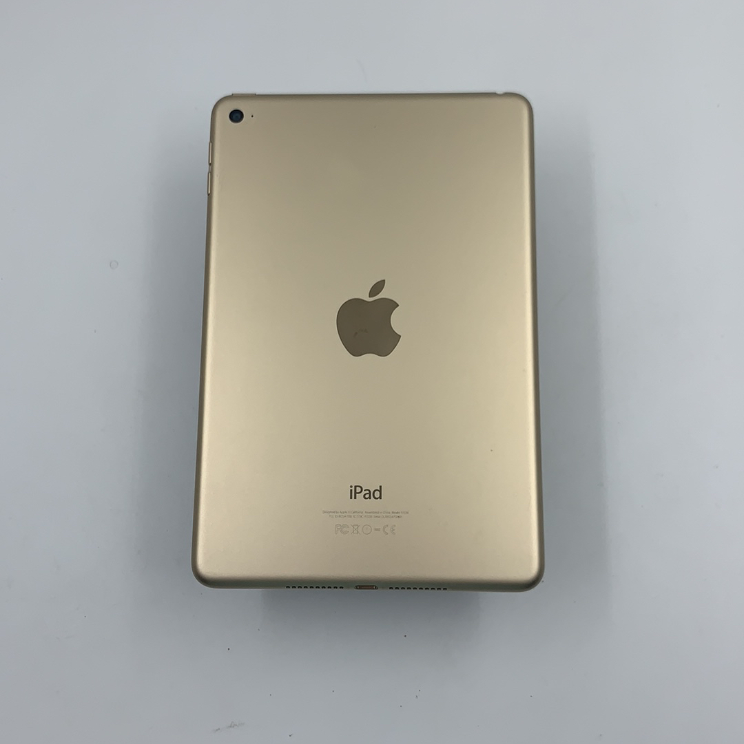 苹果【iPad mini 4】WIFI版 金色 64G 港澳台 95新 