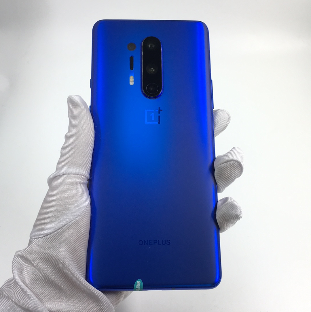 官方质检95成新 5g全网通 12g/256g 国行 蓝调 一加 一加 8 pro 5g