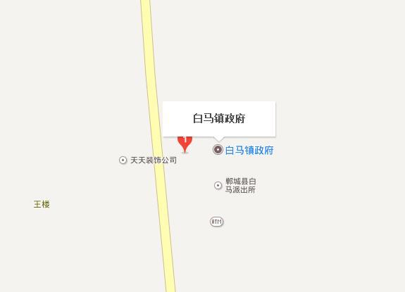 白马镇行政区划地点