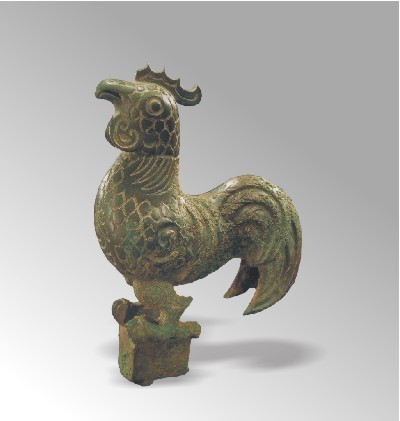 三星堆青铜鸡(文化遗产)