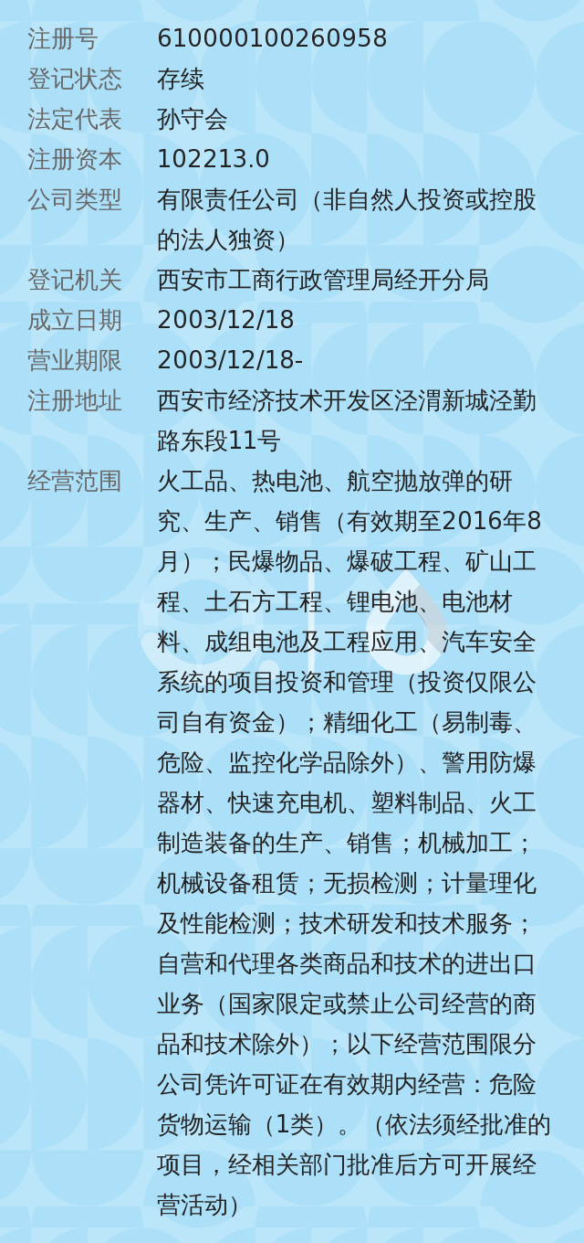 北方特种能源集团有限公司