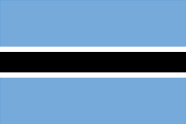 博茨瓦纳共和国国旗图片