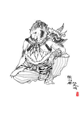 熊山君(其他人物相关)熊山君是《西游记》中角色,巩州城三怪之一.