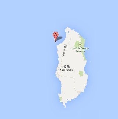 基里巴斯圣诞岛地图图片
