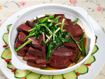 清炒猪血 (食谱)
