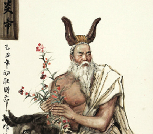 列山氏,别号朱襄 (尚有争议,也有说朱襄氏部落曾有三代首领尊号炎 