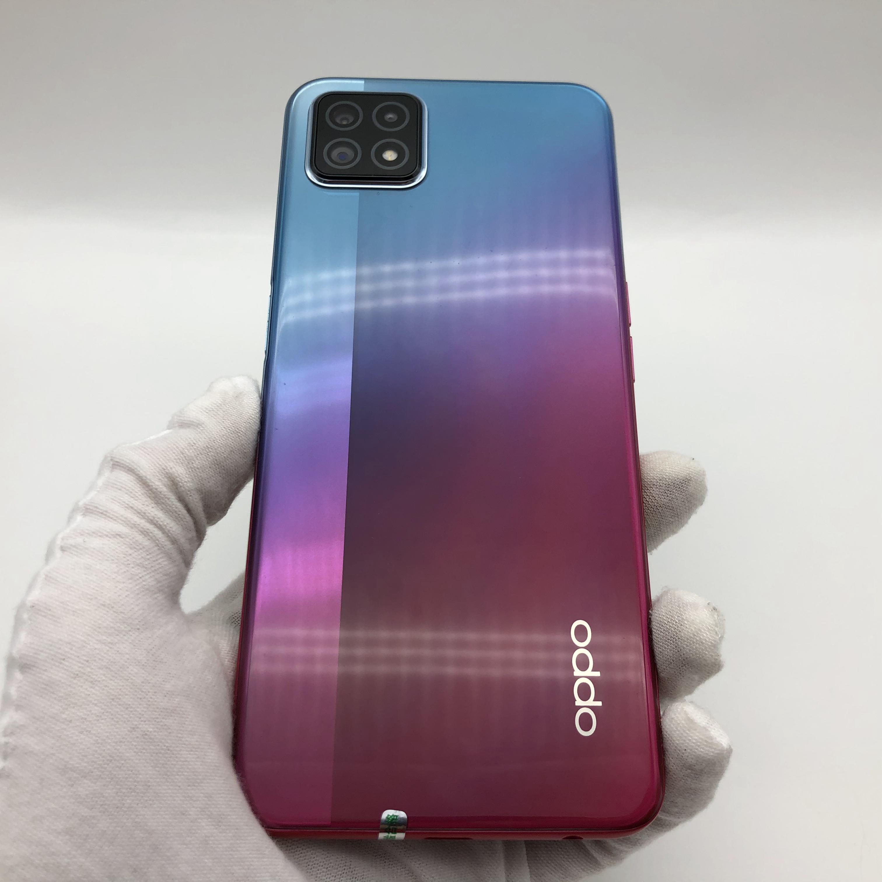 官方质检8成新及以下 5g全网通 8g/128g 国行 霓虹 oppo a72 5g