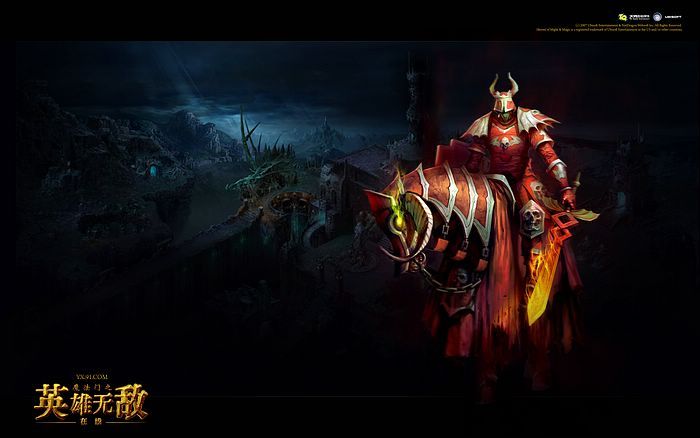 死亡骑士(其他游戏相关)恐怖骑士是电脑游戏英雄无敌3中,亡灵族的六级