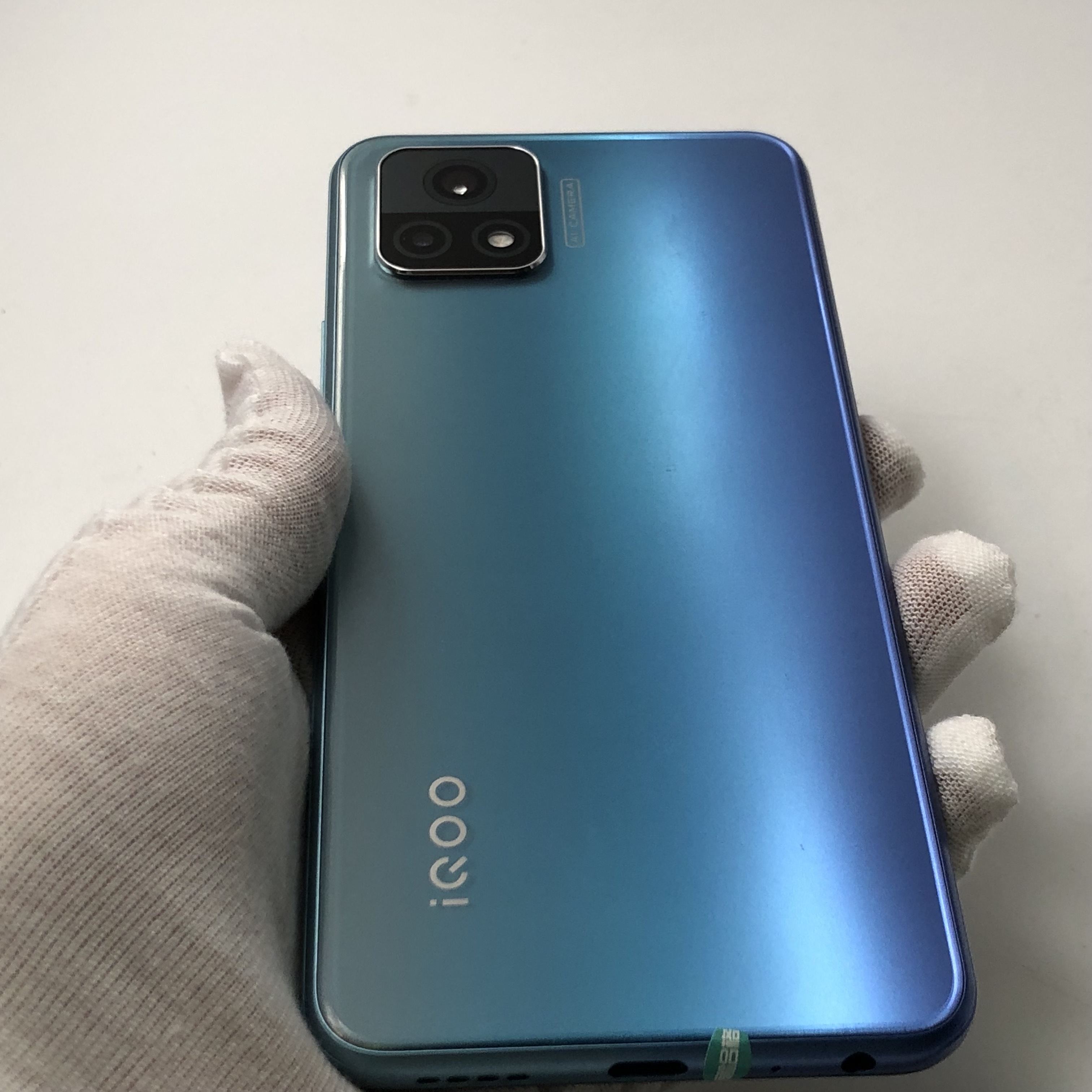 官方质检95成新 5g全网通 8g/128g 国行 辉光蓝 vivo iqoo u3