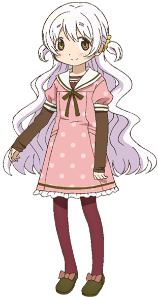 看上去像是幼小的少女,其实真身是点心魔女夏洛特.