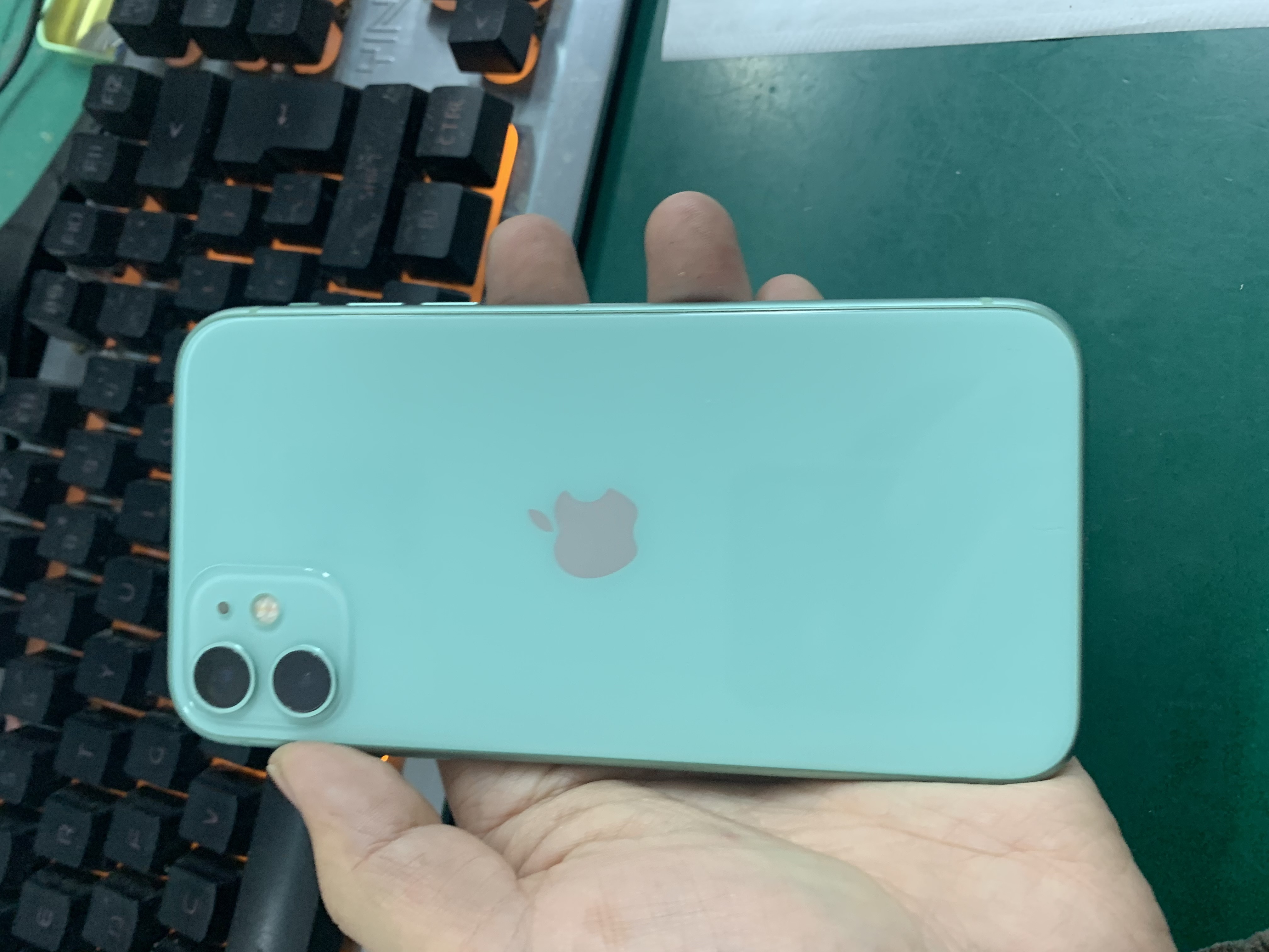 蘋果【iphone 11】4g全網通 綠色 128g 國行 8成新