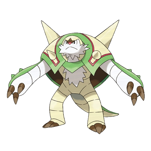 卡隆(ブリガロン,chesnaught,日本任天堂公司开发的掌机游戏口袋妖怪