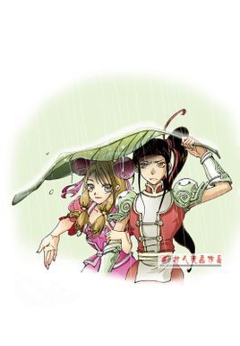 人气漫画《逍遥奇侠》的白云飞和西门啸(展雪燕)的一对同人配对2010年