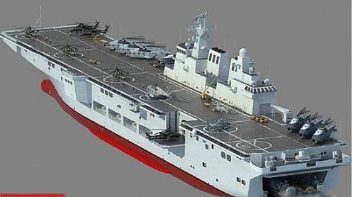 中国081型两栖攻击舰(飞机)