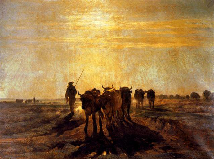 去耕作的牛群 (文化人物)