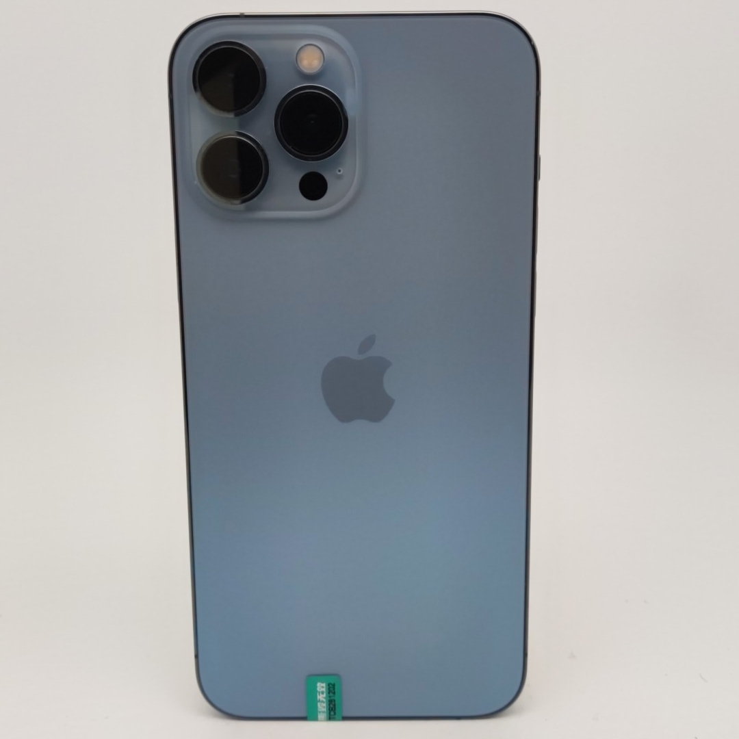 苹果【iPhone 13 Pro Max】5G全网通 远峰蓝色 256G 国行 95新 