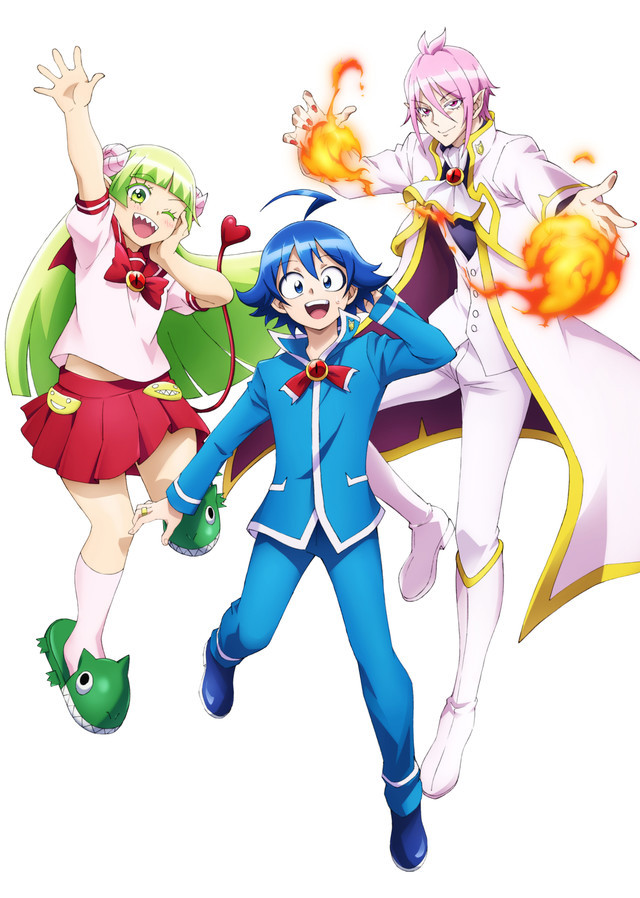 动画《入间同学入魔了》10月开播 恶魔学院的