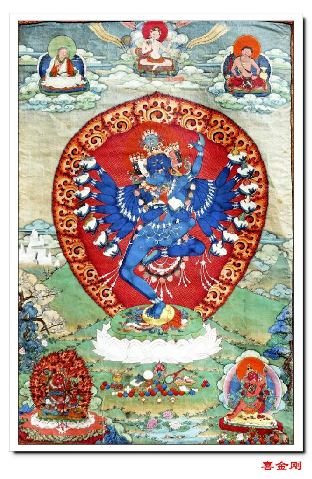 喜金刚(学校)喜金刚,梵文 hevajra,是萨迦派最重要的本尊,亦即以喜