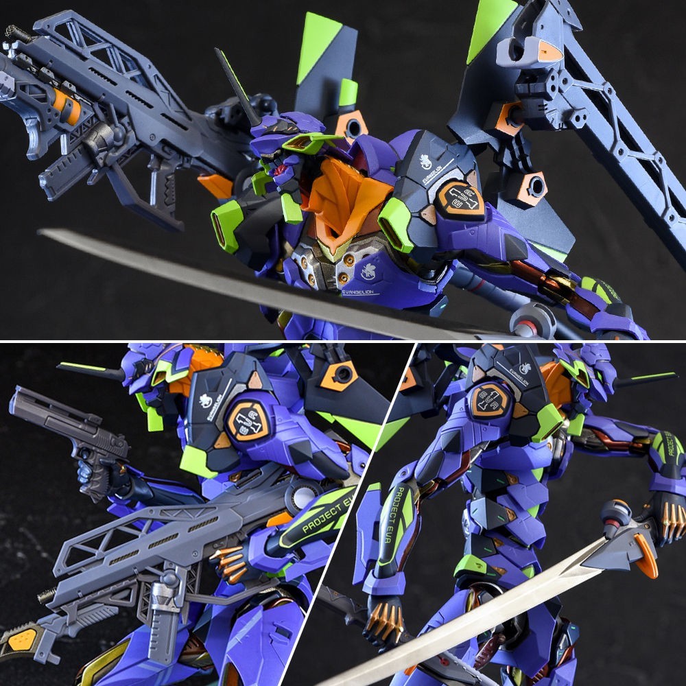 万代mb《eva》初号机模型展示 1500花的绝对值