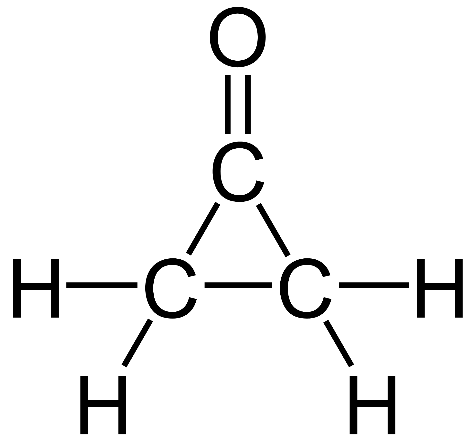 丙酮结构图片