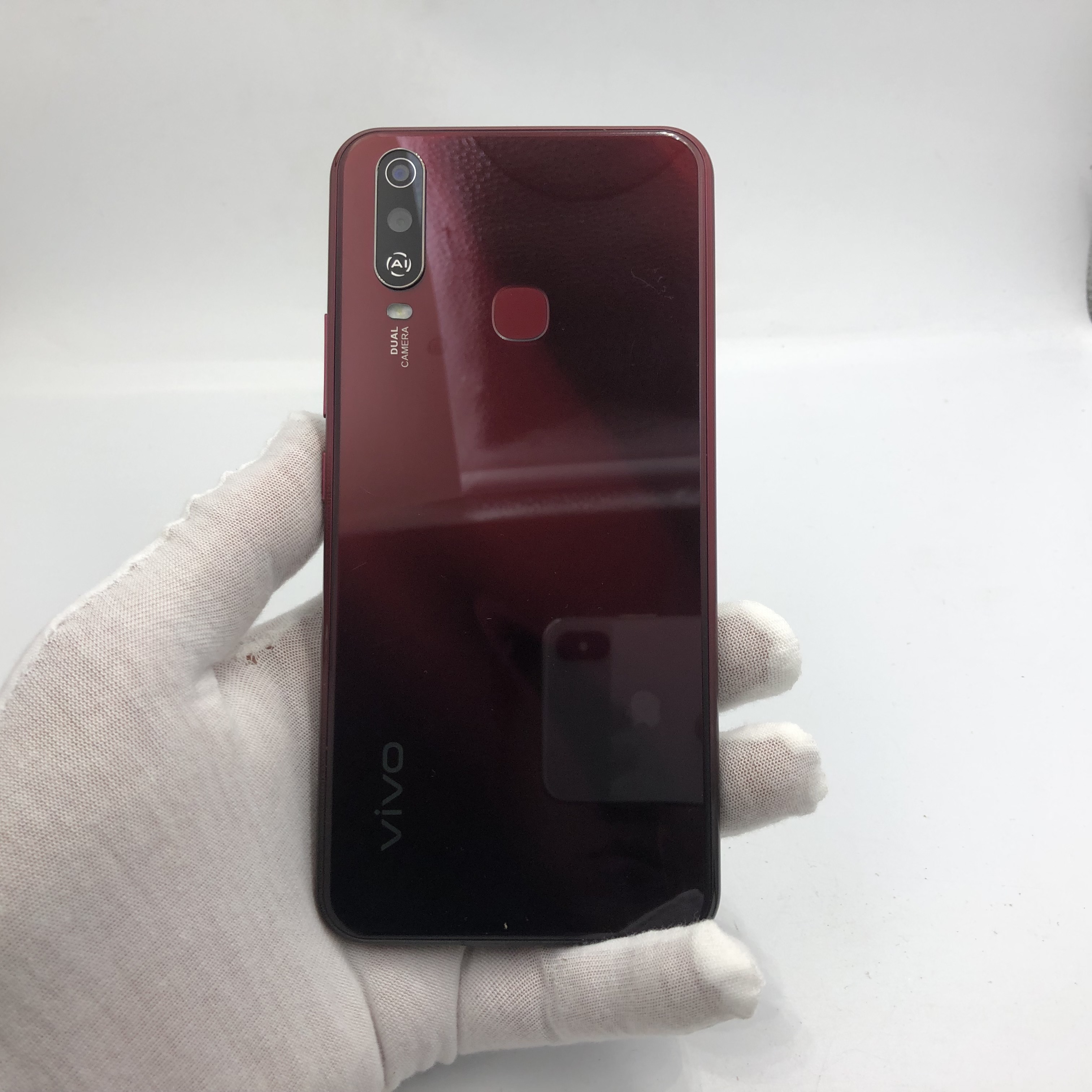 官方质检9成新 4g/128g 国行 4g全网通 绯玉红 vivo y3s