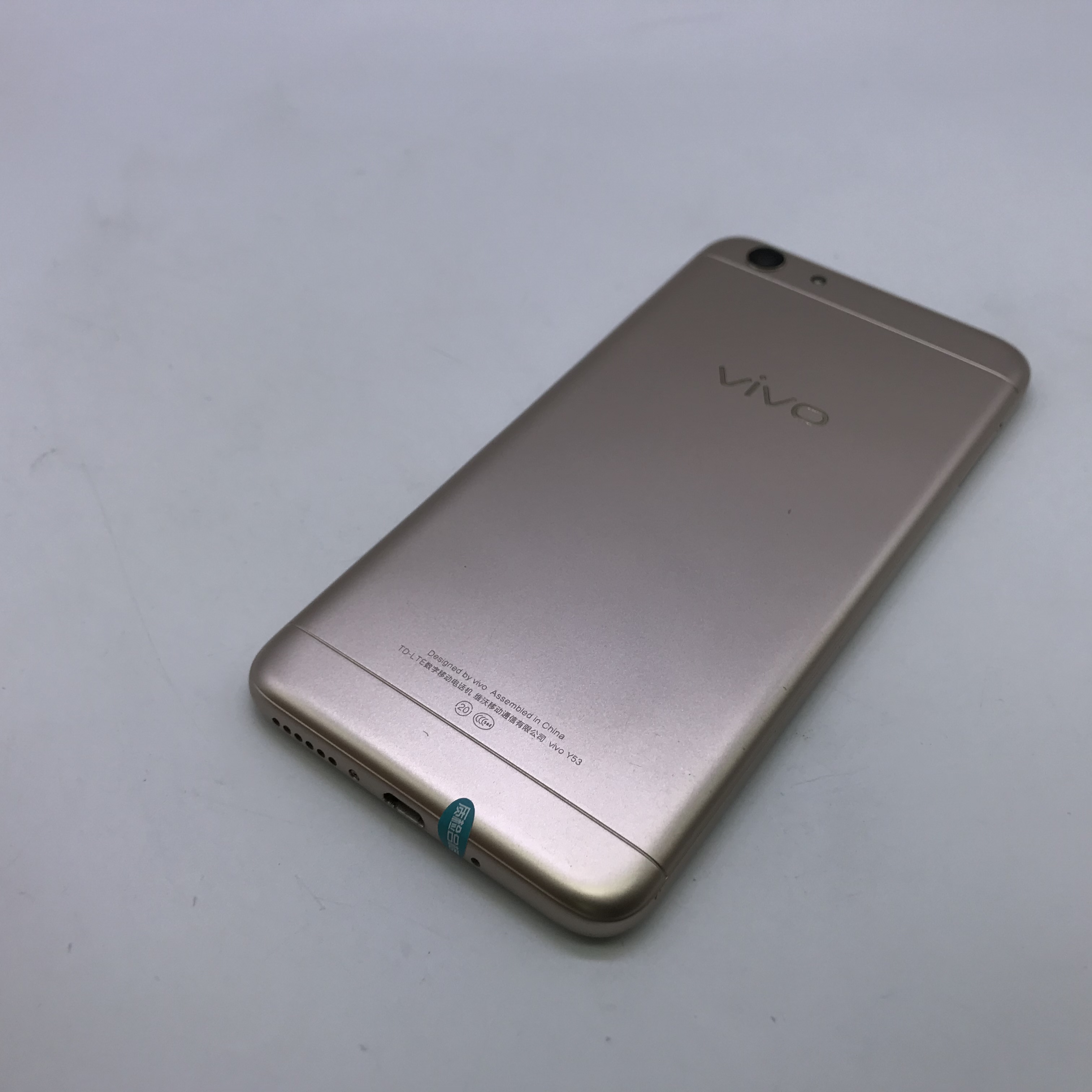 vivo【y53】全网通 金色 16g 国行 9成新