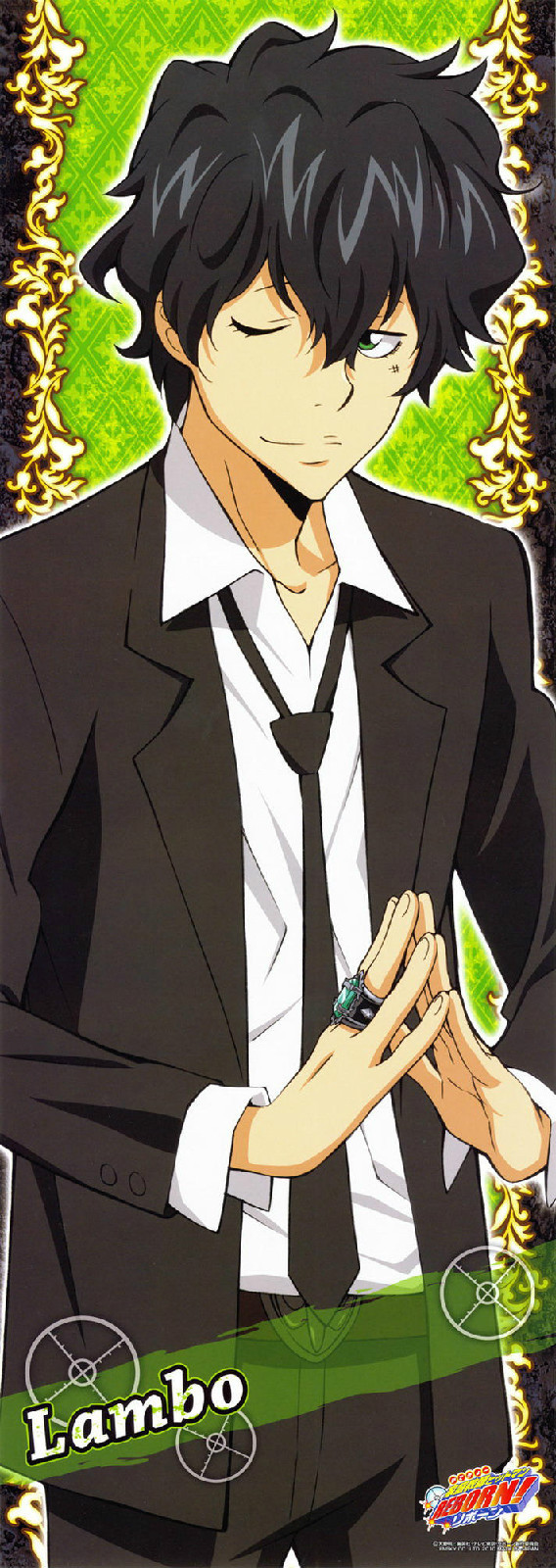 蓝波动漫人物教师