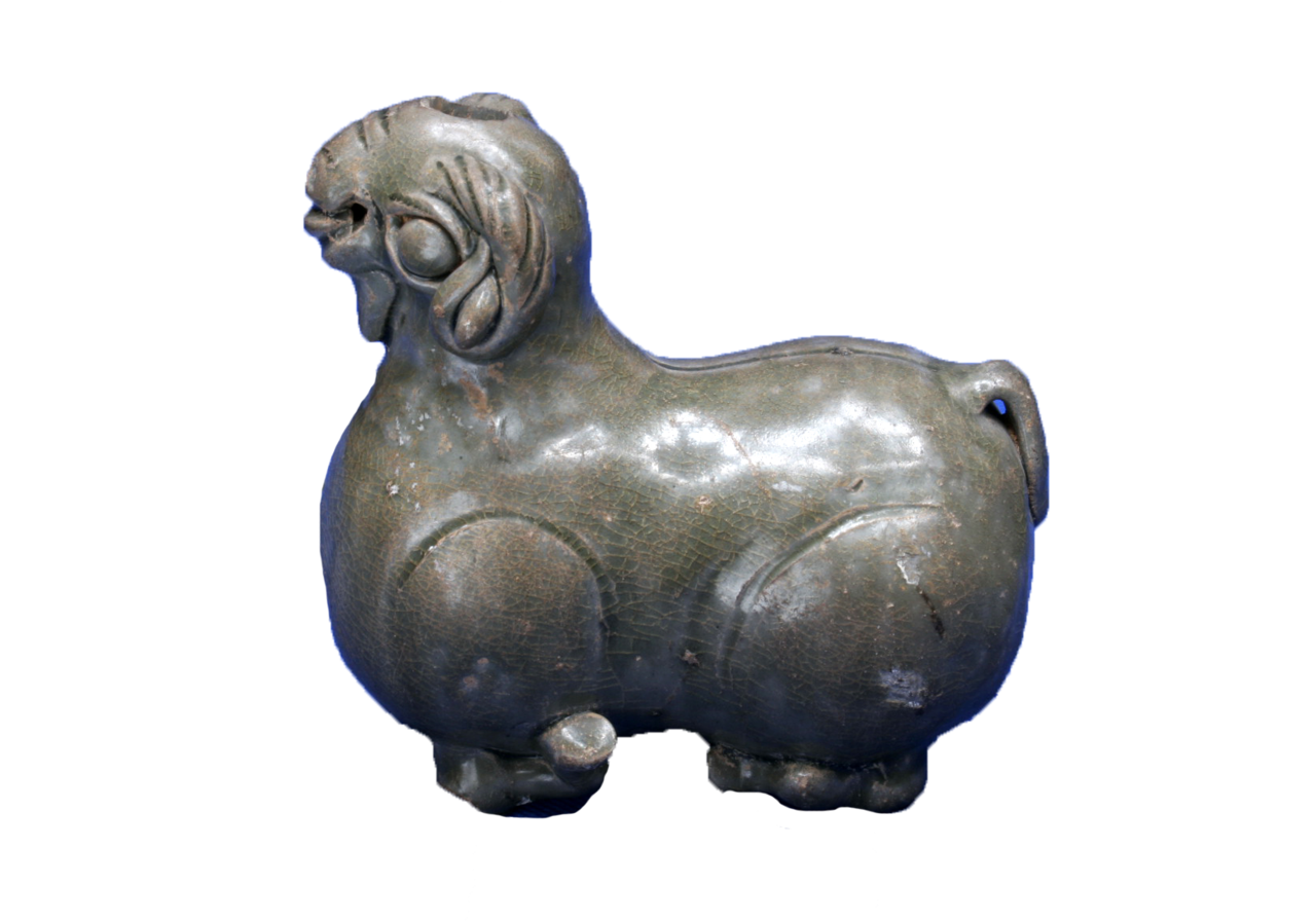 东晋青瓷羊形器 (文化遗产)