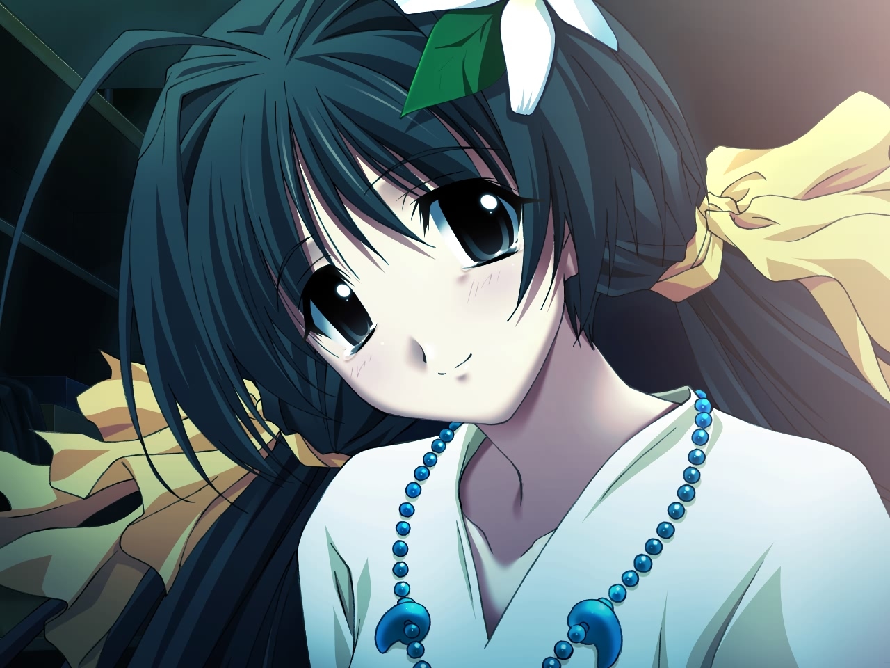 白河萤(しらかわ ほたる,shirakawa hotaru)是游戏及动画《秋之回忆2