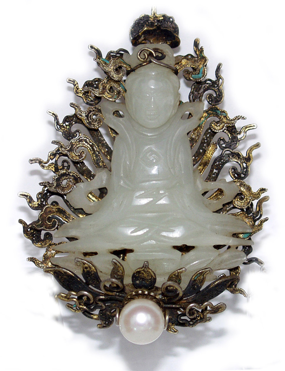 明金镶玉佛(文化遗产)