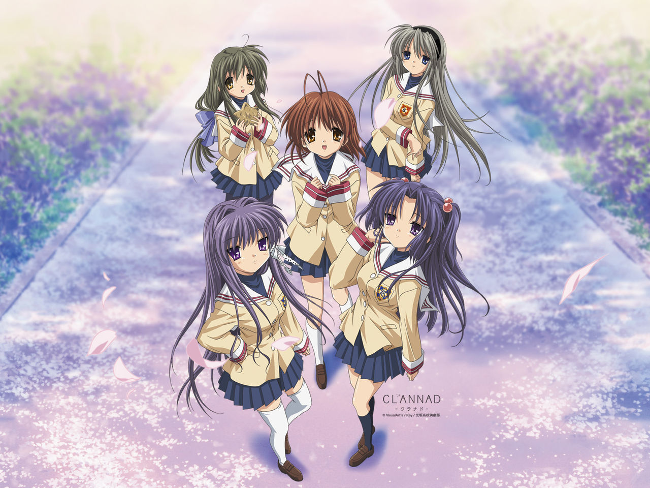 clannad(动画)电视动画《clannad》是由京都动画根据key社同名游戏