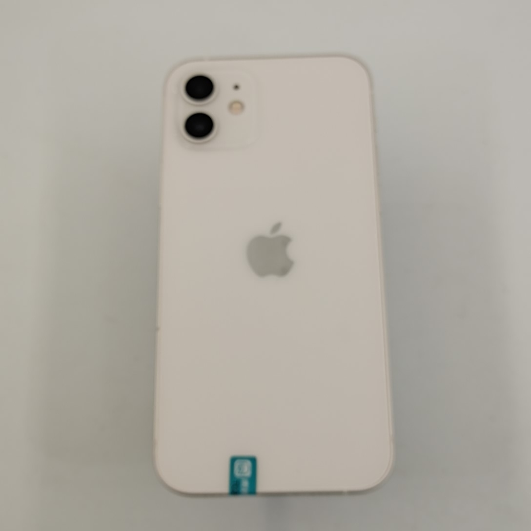 苹果【iPhone 12】5G全网通 白色 256G 国行 9成新 