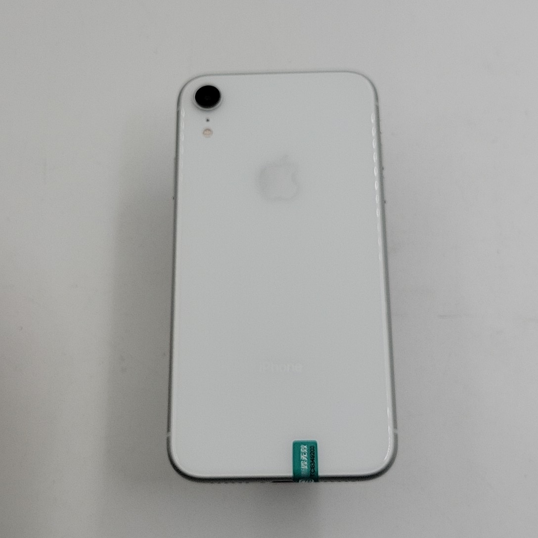 苹果【iPhone XR】白色 128G 国行 8成新 