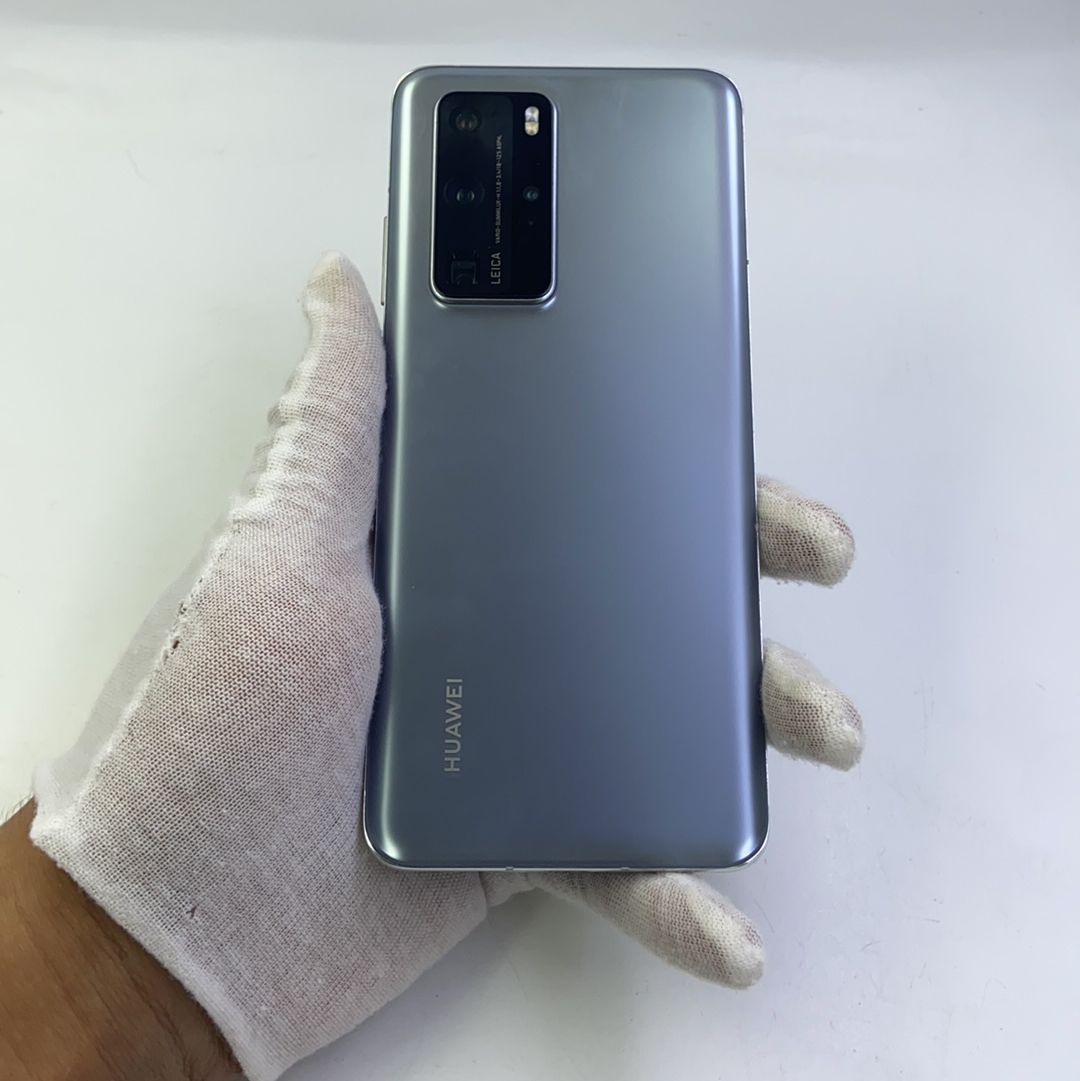 官方質檢95成新 冰霜銀 8g/512g 國行 5g全網通 華為 p40 pro 5g