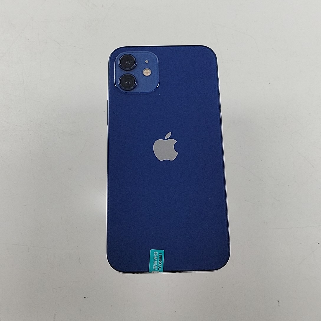 苹果【iPhone 12】5G全网通 蓝色 128G 国行 9成新 