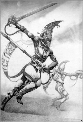 灵族(其他游戏相关)战锤40k中的一个种族,又称艾达灵族,在堕落之后的