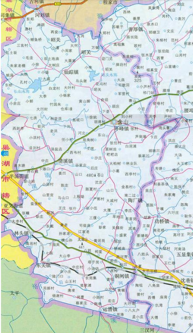 含山县昭关镇地图图片