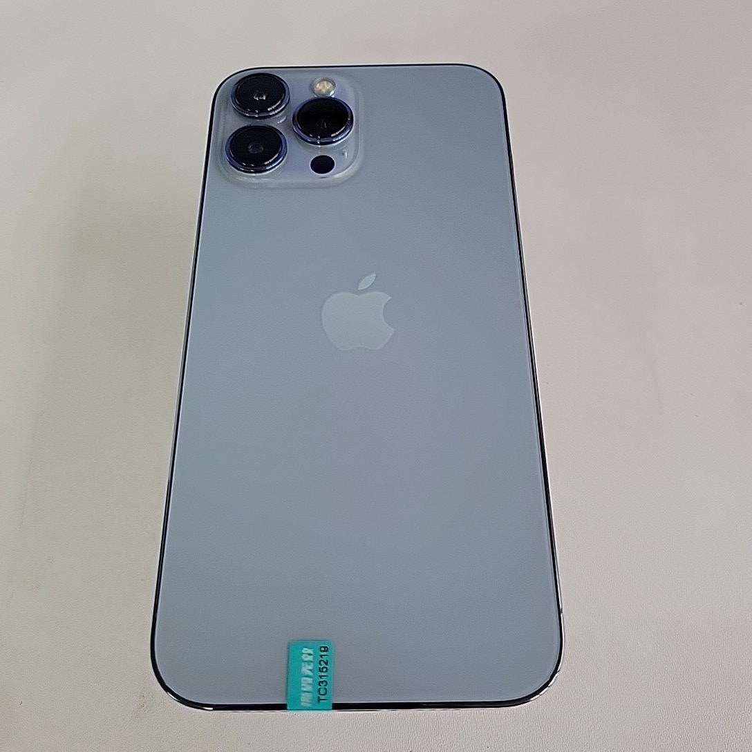 苹果【iPhone 13 Pro Max】5G全网通 远峰蓝色 256G 国行 95新 