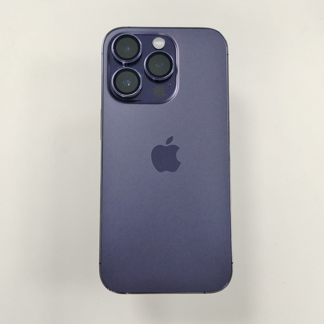 苹果【iPhone 14 Pro】5G全网通 暗紫色 256G 国行 9成新 