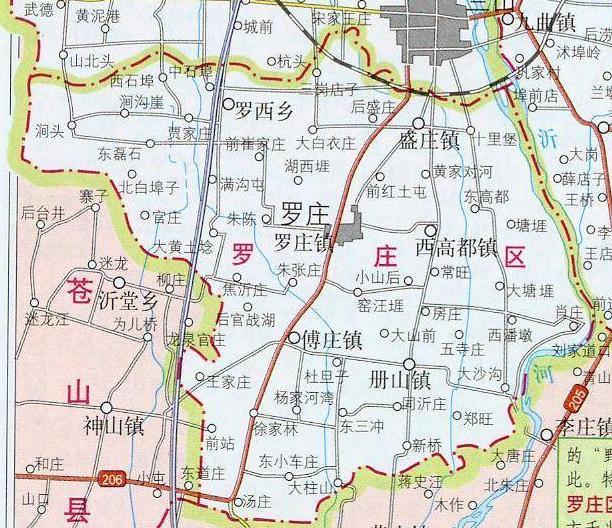 蓟县罗庄子镇地图图片