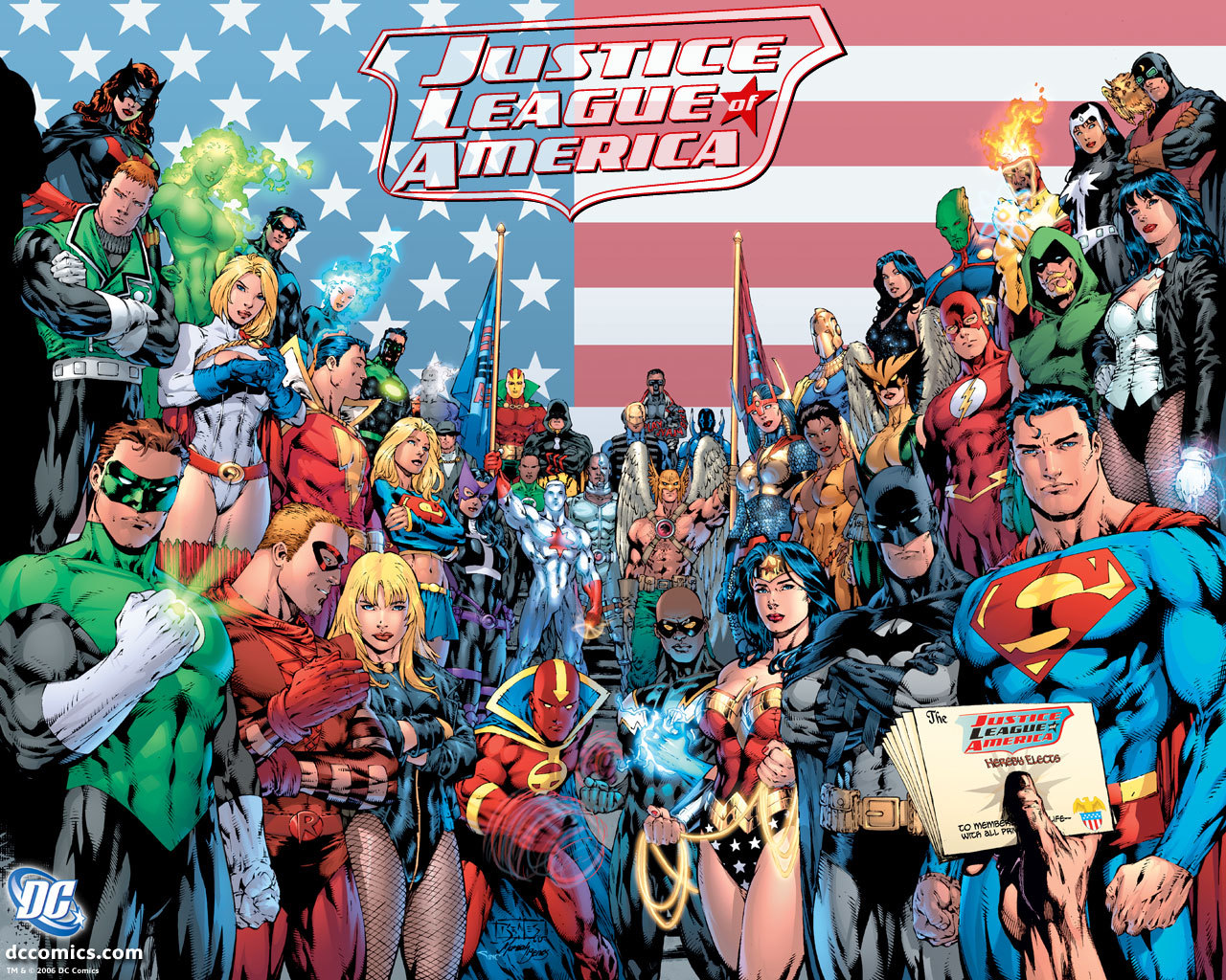 league),也被称为美国正义联盟,是dc漫画公司(dc comics)创造的超级