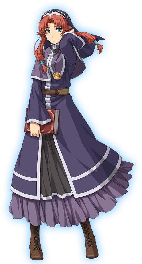 《空之轨迹3rd》的女主角.七曜教会修女,星杯骑士团随从骑士.