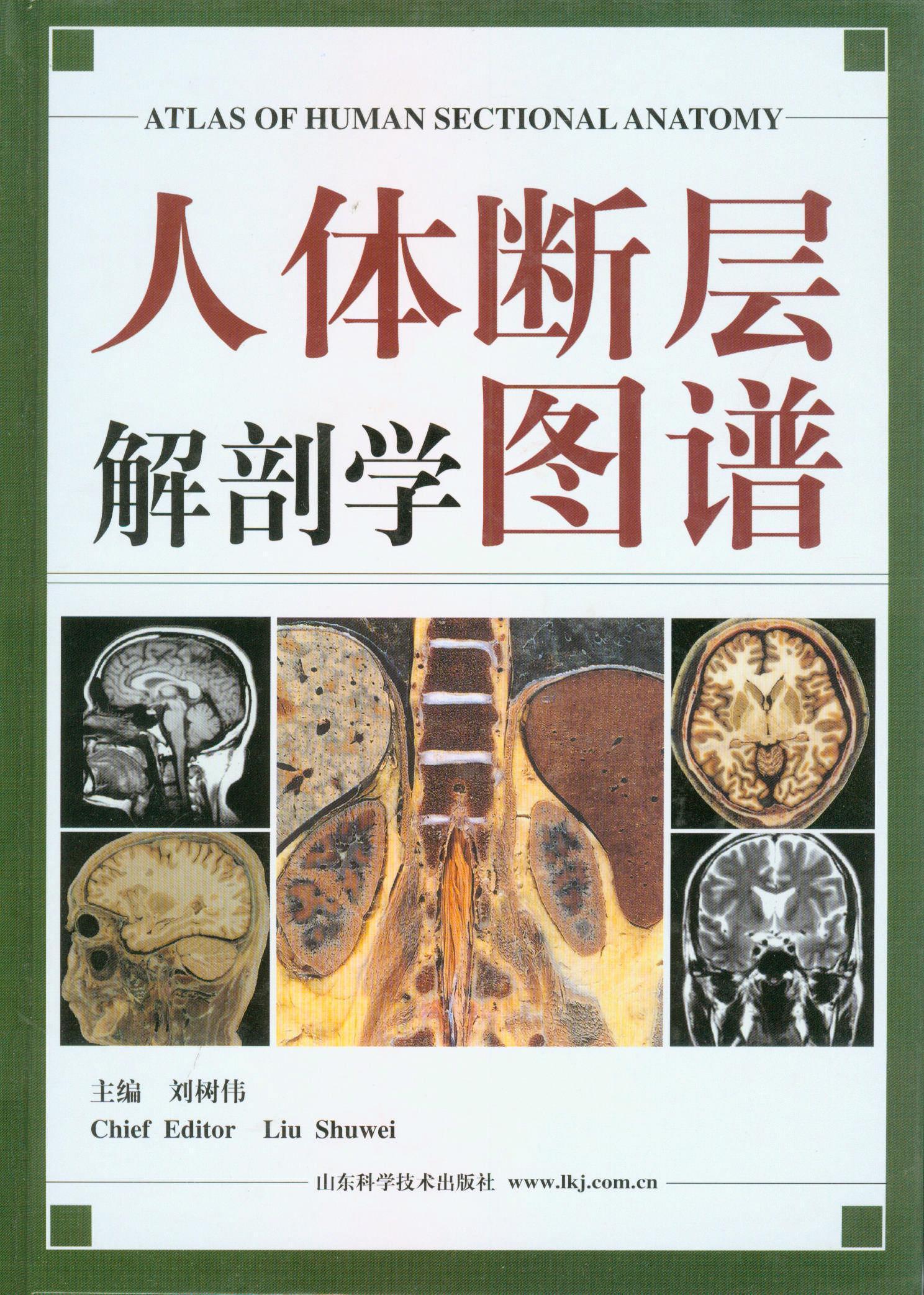 人体断层解剖学图谱图书