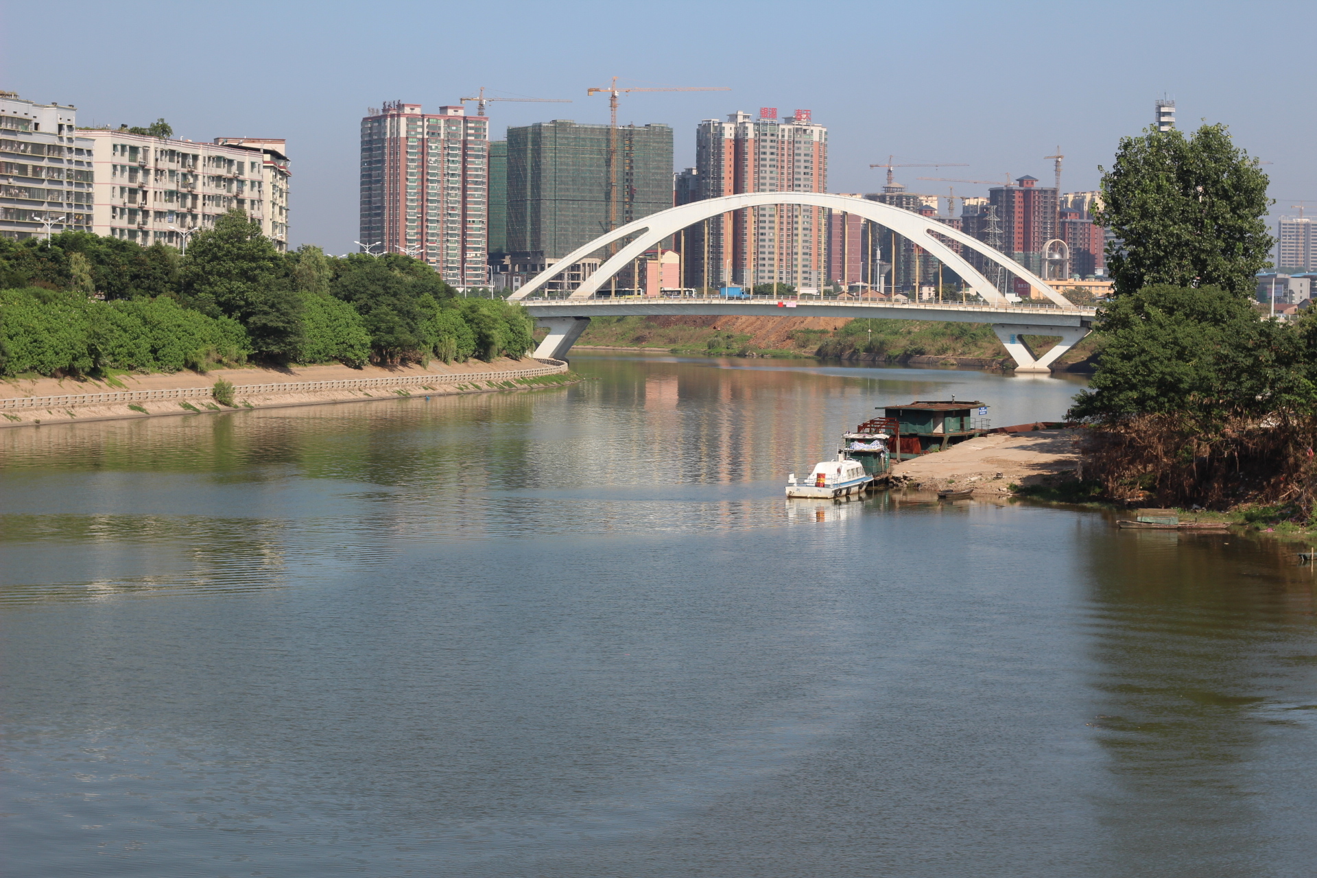 衡阳湘江河图片