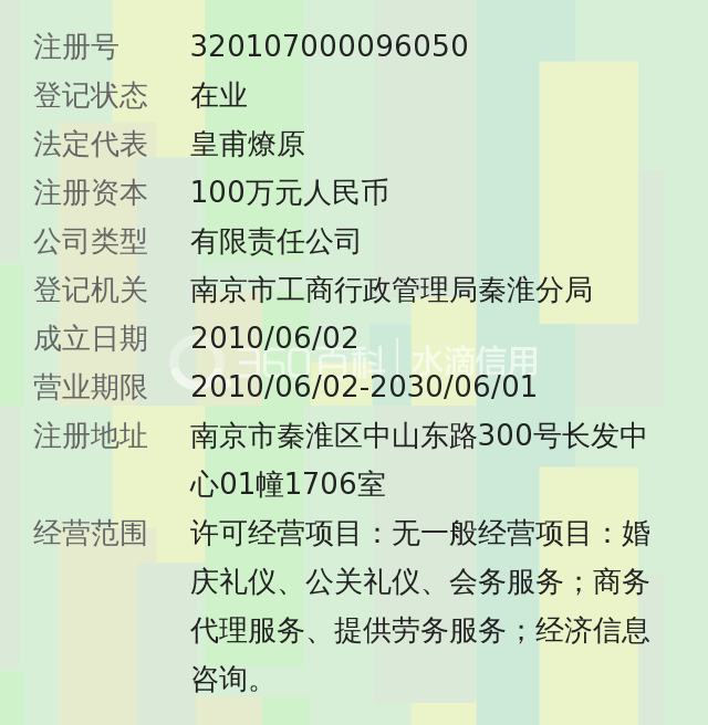 南京皇家婚庆礼仪咨询有限公司